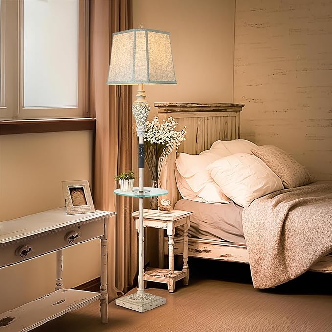 Rustic Floor Lamp, Living Room Lamps - Image 5