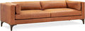 Poly & Bark Argan Leather Couch by POLYBARK