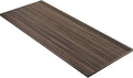 Kaboon Universal Tabletop 55"x20", Solid One-Piece Melamine Table Top, Double by Kaboon