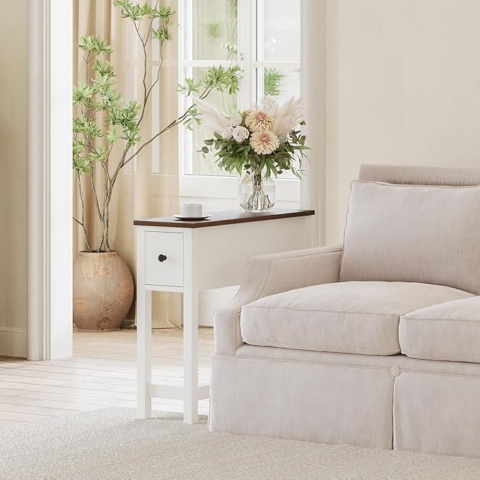 ChooChoo Narrow End Table, Small Side Table - Image 9