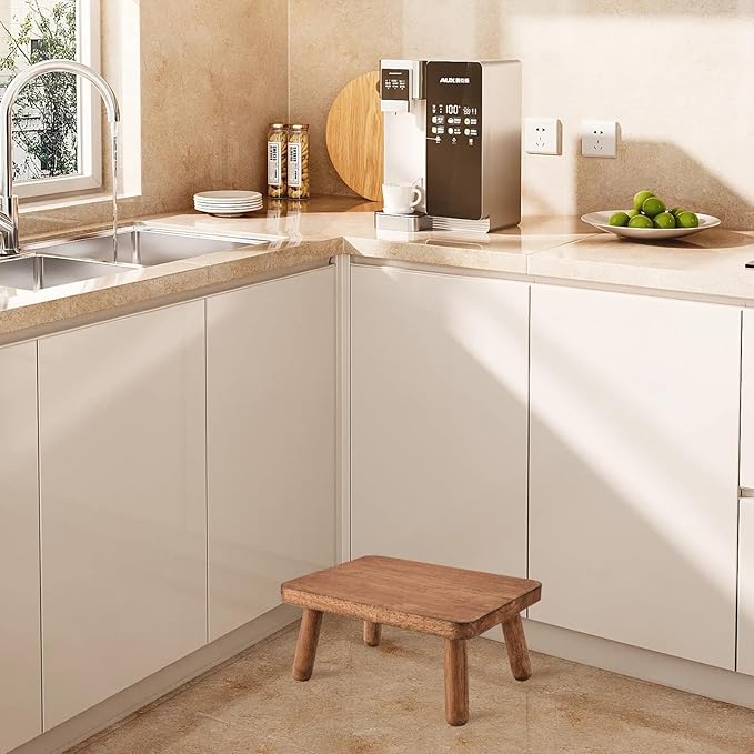 Wooden Step Stool Anti-Slip Step Stools - Image 4