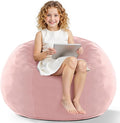 HABUTWAY 2FT Bean Bag Chair, Teardrop Bean Bag Chair Luxurious Velvet Ultra by HABUTWAYMakeYourLifeComfortable