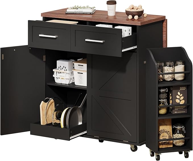 Ball & Cast Farmhouse Kitchen Island - Image 10
