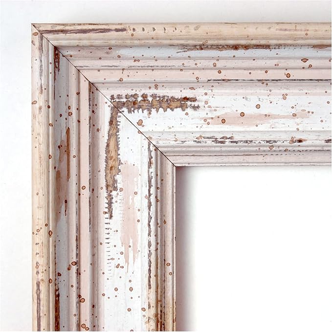 Amanti Art White Bathroom Mirror - Image 3