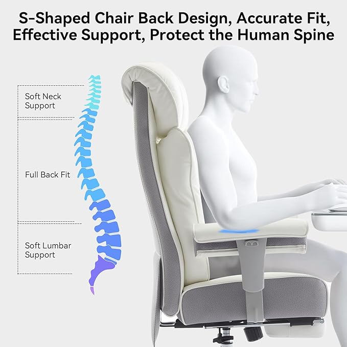 Efomao Big and Tall Office Chair 450LBS - Image 9