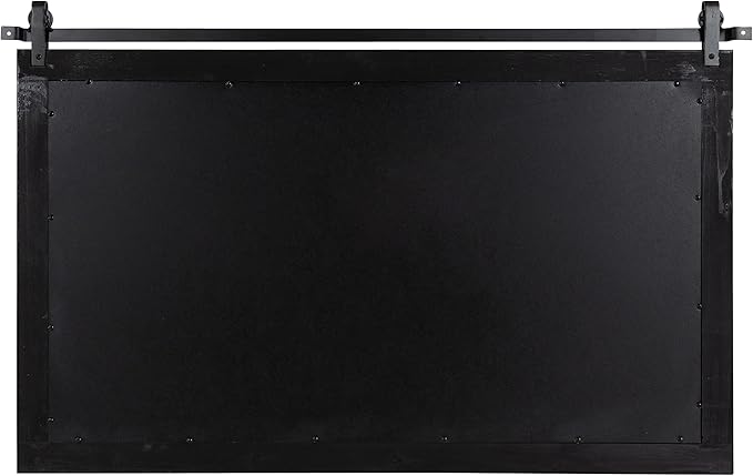 Kate and Laurel Cates Farmhouse Horizontal Wood Framed Wall Mirror; 38 x 27; - Image 7