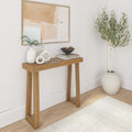 Plank+Beam Solid Wood Console Table, 36 Inch, Sofa Table, Narrow Entryway Table by PlankBeam