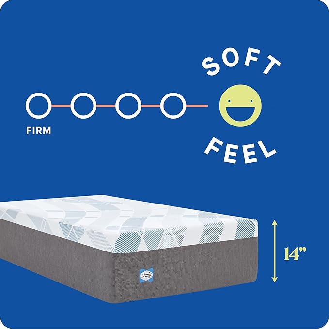 Sealy Dreamlife 14” Hybrid Mattress-in-a-Box, SealyComfort Gel Memory Foam - Image 2