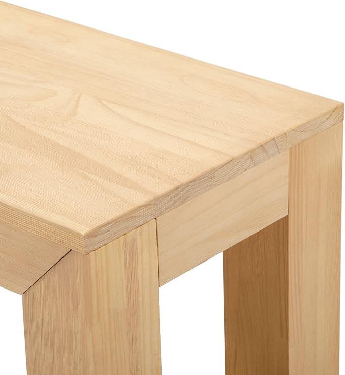 Plank+Beam Modern Rectangular Side Table - Image 7