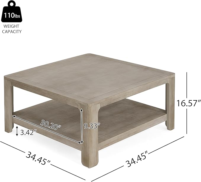 Christopher Knight Home Doran Small Coffee Table - Image 2