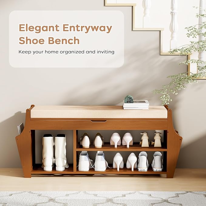 47.2in Shoe Bench Entryway - Image 7