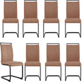 Dining Chairs Set, Kitchen Modern Metal Chairs by Gopop
