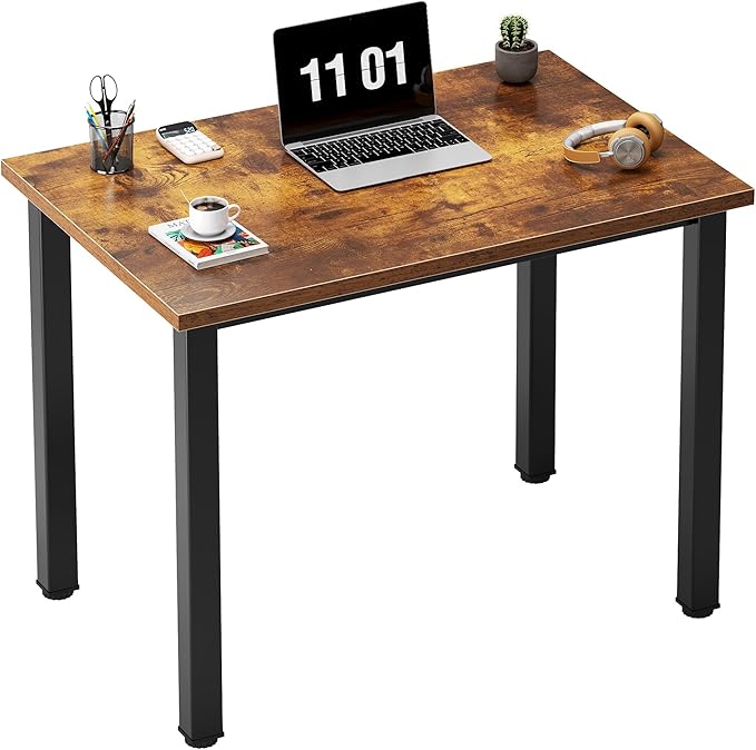 Rustic Brown 31.5 inch Sturdy Writing Desk by Need