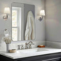 ANDY STAR Wall Mirror Brushed Nickel by ANDYSTAR