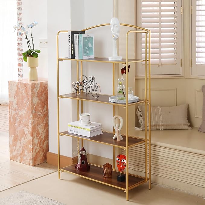 Crofy No Assembly Folding Bookshelf - Image 4