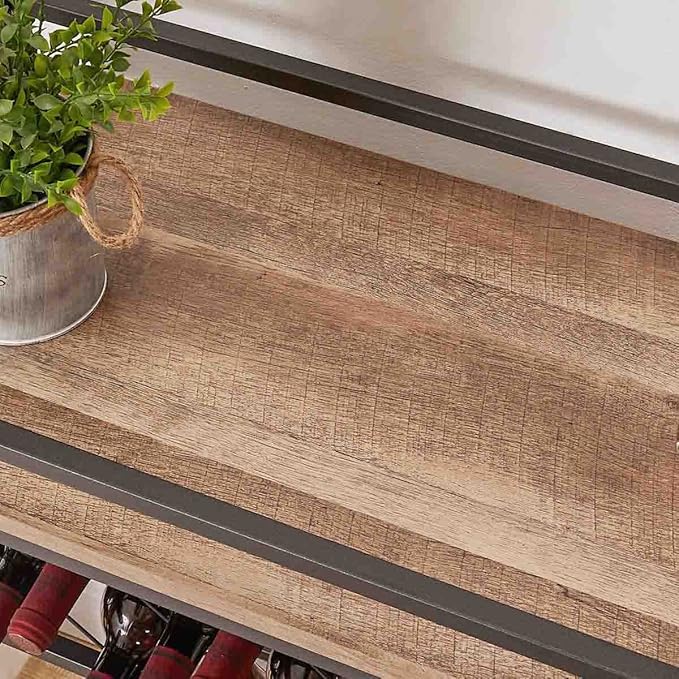 FATORRI Bar Cart for The Home, Rolling Wine Carts on Wheels - Image 3