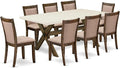 East West Furniture X727MZ716-9 9 Piece Dining Room Table Set Includes a by EastWestFurniture