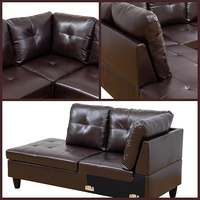 L Shaped Couch Sectional Couches - Image 5