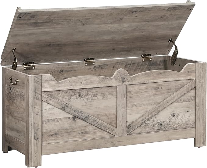 39.4" Storage Chest, Lift-Top Storage Trunk - Image 3