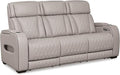 Signature Design by Ashley Boyington Contemporary Leather Match Power Reclining by SignatureDesignbyAshley