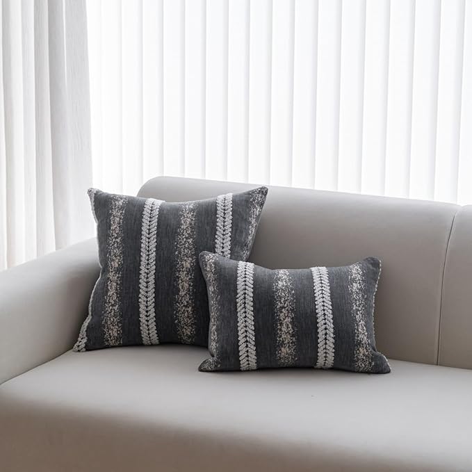 Pack of 1 Decorative Throw Pillow Covers 12x20 Inch, Pillow Cases by Unknown