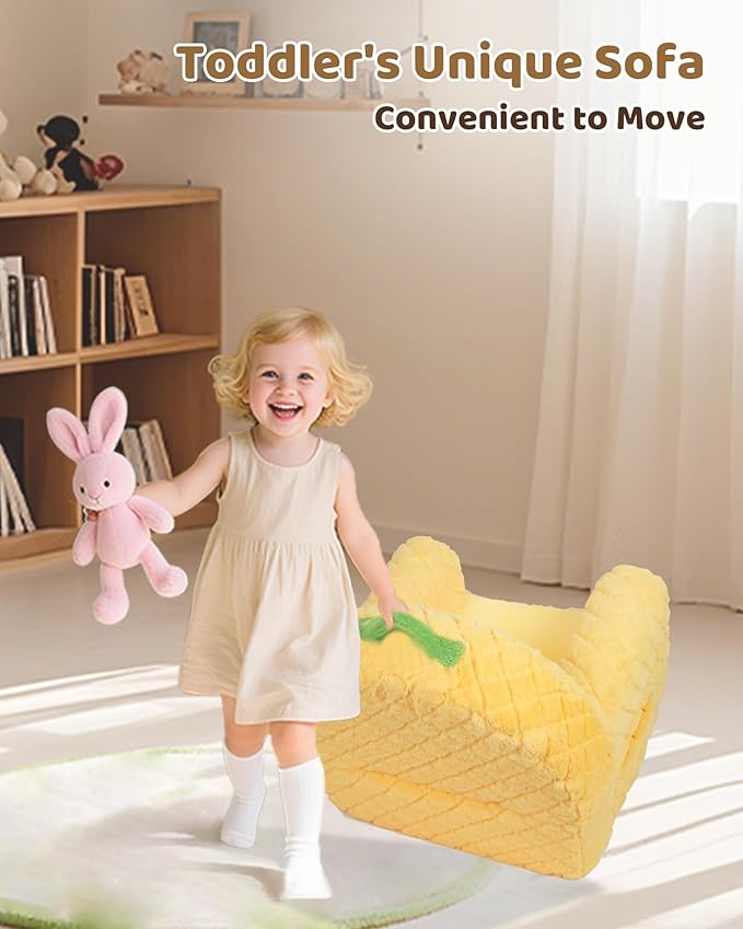 Toddler Chair, Comfy Foam Kids Couch - Image 4