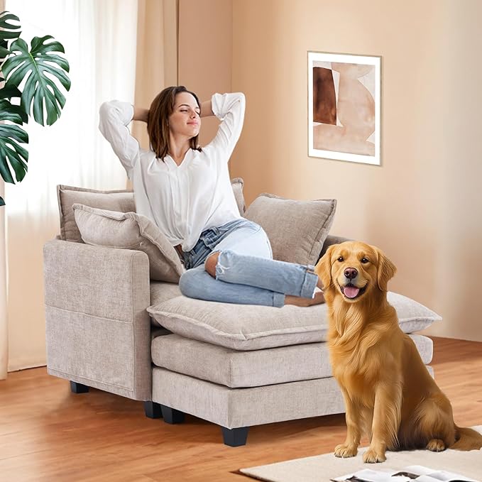 Furniliving Oversized Accent Chairs - Image 8