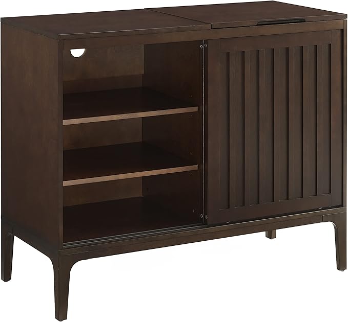 Crosley Furniture Asher Media Console and Record Player Stand - Image 5