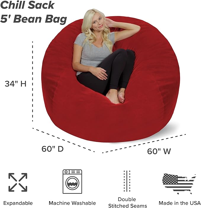 Chill Sack Bean Bag Chair - Image 3