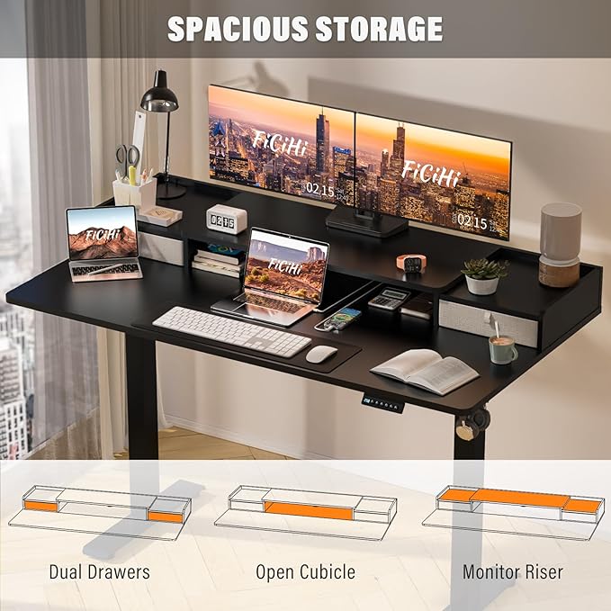 55x30 Inch Electric Standing Desk - Image 3