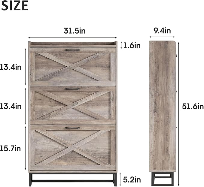 Maupvit Shoe Storage Cabinet - Image 2