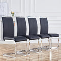Dining Chairs Set, Kitchen Modern Metal Chairs by Gopop