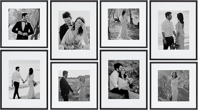 Camden Reed Arcadia 8 Piece Oversized Gallery Wall Frame, 11x14 and 11x11 inch by CamdenReed