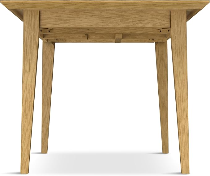 SIMPLIHOME Colby Extendable Dining Table, Solid Wood Oak Veneer in Oak - Image 17