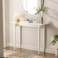 Wood Console Table Walnut Entryway Table, Thin Console Table, Sofa Tables by AQIMUELE-Solidwoodfurniture