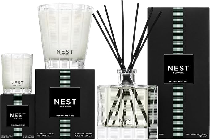 NEST New York Reed Diffuser, Indian Jasmine - Image 5