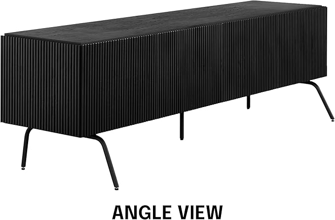 NTC Veil TV Stand with 4 Doors for TVs up to 75’’, Media Console with Vertical - Image 6