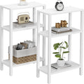 TUTOTAK Small Side Table, Narrow End Table, Skinny Sofa Table, Slim Nightstand by WelcometotheTUTOTAKHome