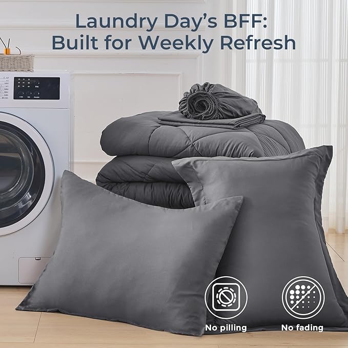 HEVUMYI Twin-XL Comforter Set - Image 7