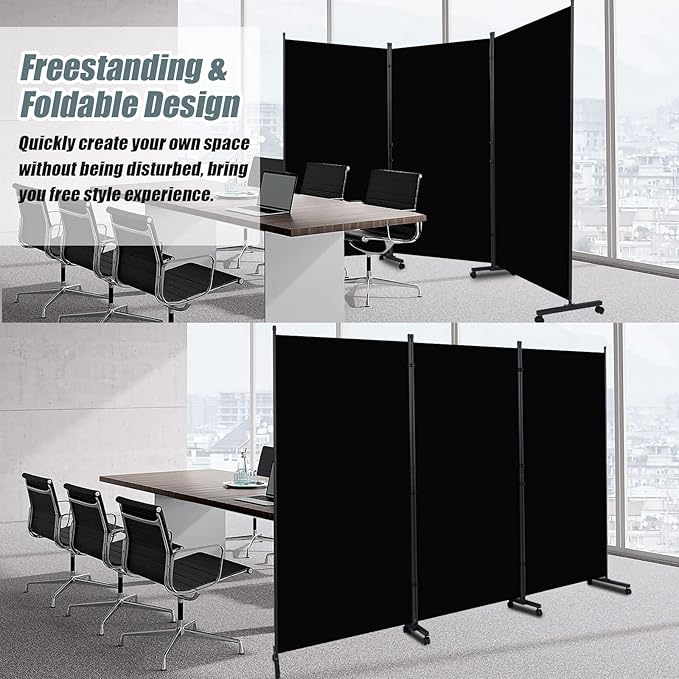 Room Divider Folding Privacy Screens - Image 4