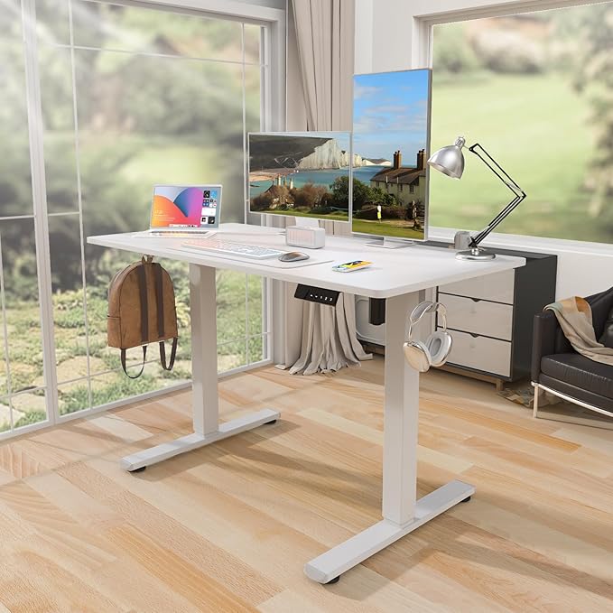Kingant Electric Standing Desk Height Adjustable Stand Up Desks - Image 6