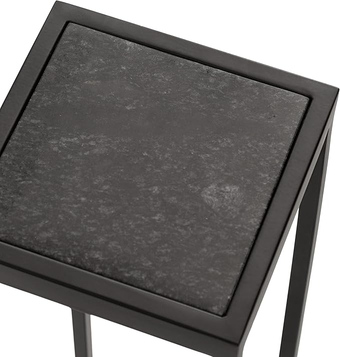 Kate and Laurel Jaspur Modern Square Drink Table, Decorative Contemporary - Image 6