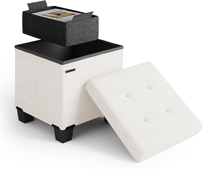 STORAGEBUD Storage Ottoman Cube by STORAGEBUD