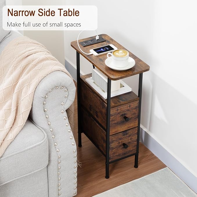 Narrow End Table Living Room - Image 4