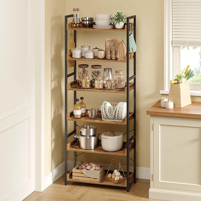Rolanstar Bookshelf 6 Tier - Image 2