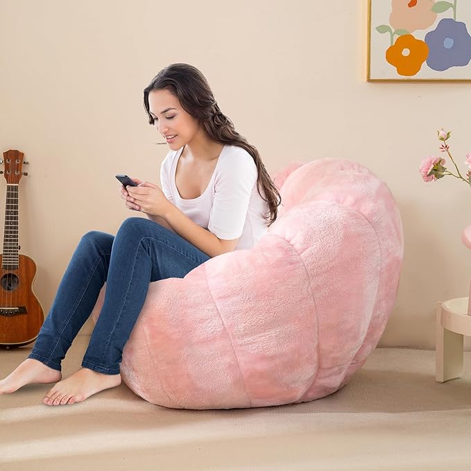 Pumpkin Bean Bag Sofa Chair, Bean Bag Chair - Image 4