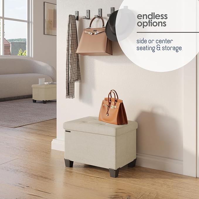 STORAGEBUD Storage Ottoman Cube - Image 6