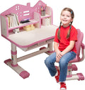 Kids' Table Chair Sets, Kids' Desks Chair, Children Study Desk Writing Table by WGLAWL