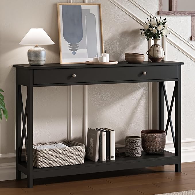 Treocho 47" Farmhouse Console Table by Treocho