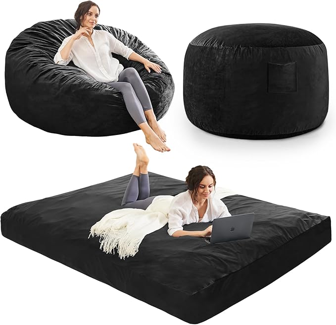 Bean Bag Chairs for Adults by ILPEOD